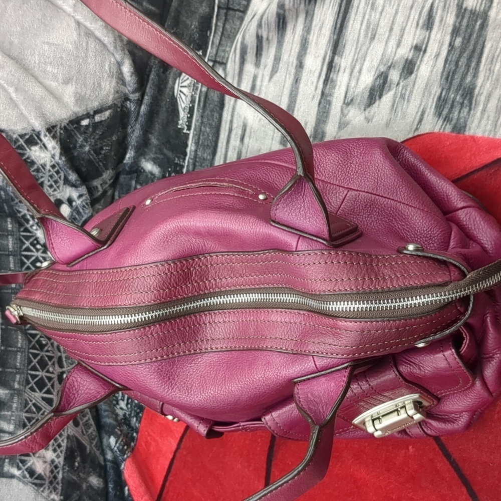 B. Makowsky purple bag - Picture 6 of 10